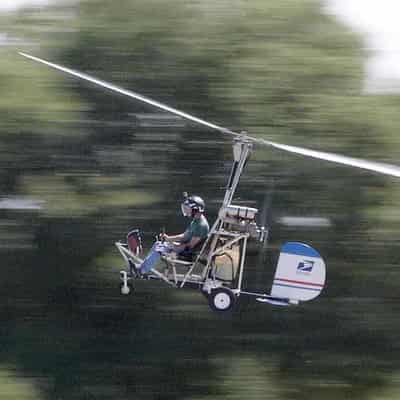 A man is dead after a gyrocopter crash in Victoria