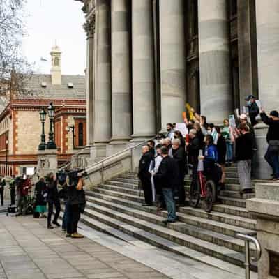 Car ramming of state parliament sparks security review