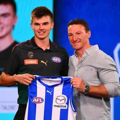 Struggling North keep rebuild going at AFL draft