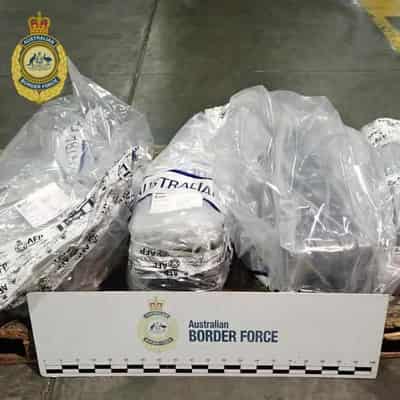 Cocaine worth $61 million concealed in ship's hull