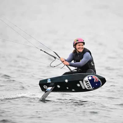 Whitehead to showcase kite foil thrills at Olympics