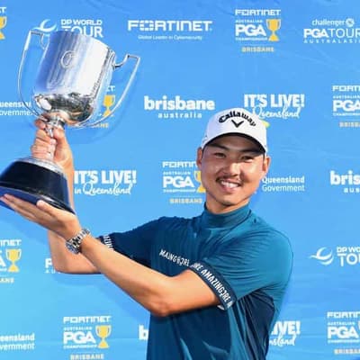 Lee cooks Australian PGA field in three-shot win