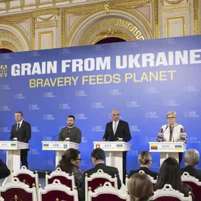 Ukraine calls for more air protection for grain exports